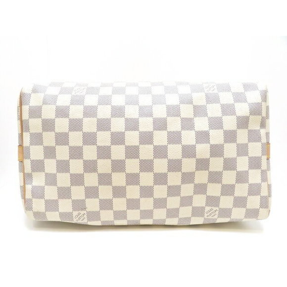Louis Vuitton Speedy Bandouliere Damier Azur Handbag - Picture 3 of 8